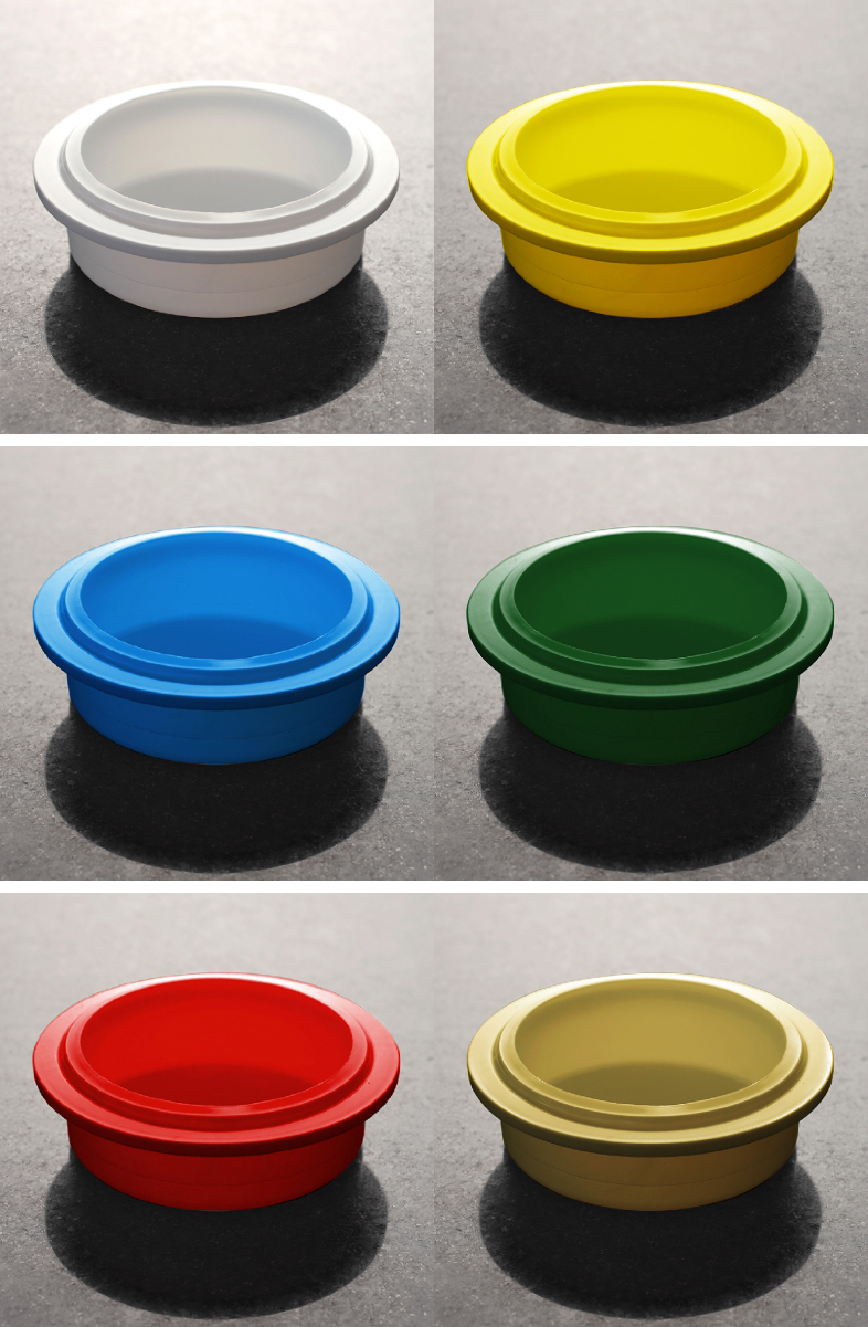 Colorful Beaker Lids